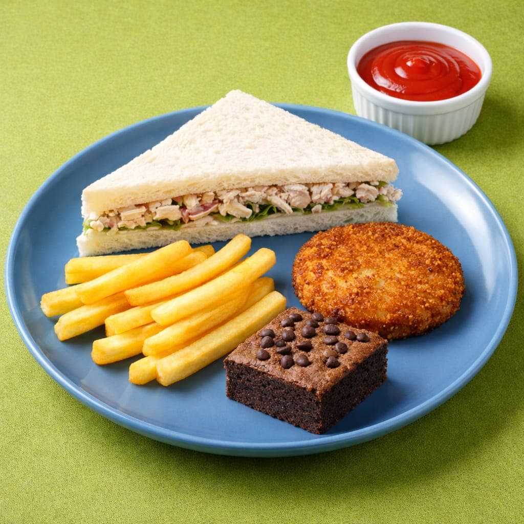 Chicken Sandwich & Cutlet Combo